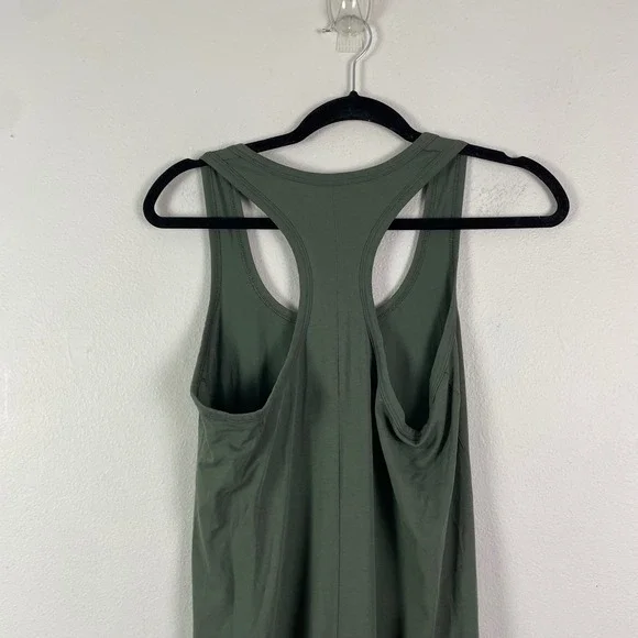 Arc'Teryx Jelena Dress Olive Green Racerback Tank Maxi Casual Athleisure Women S - Picture 8 of 10